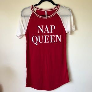 “Nap Queen” night gown